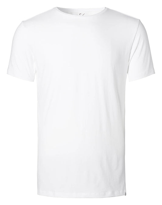 T-shirt White Round Neck Men | 2-pack | Slim Fit