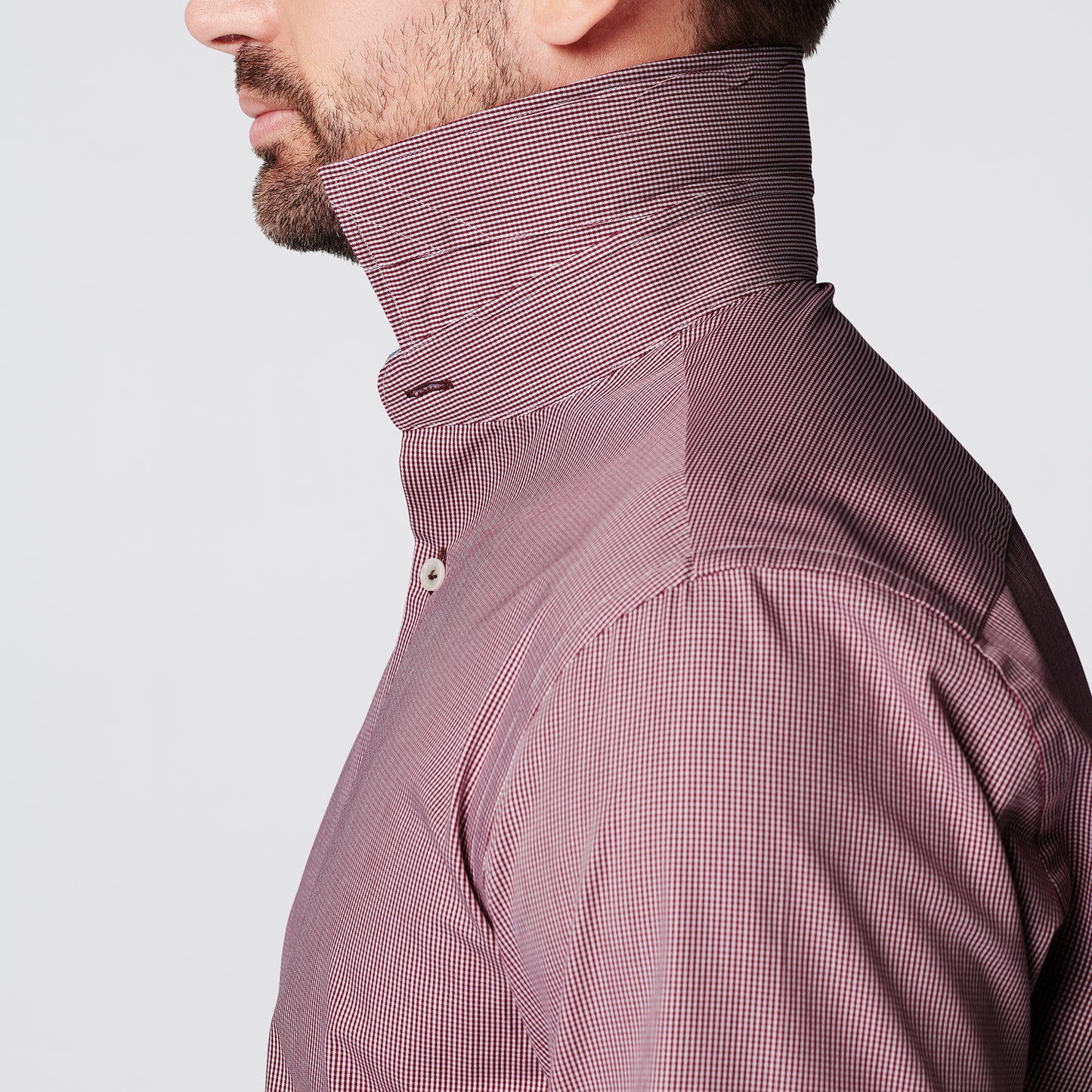 Overhemd - Slim Fit - Checkered Red