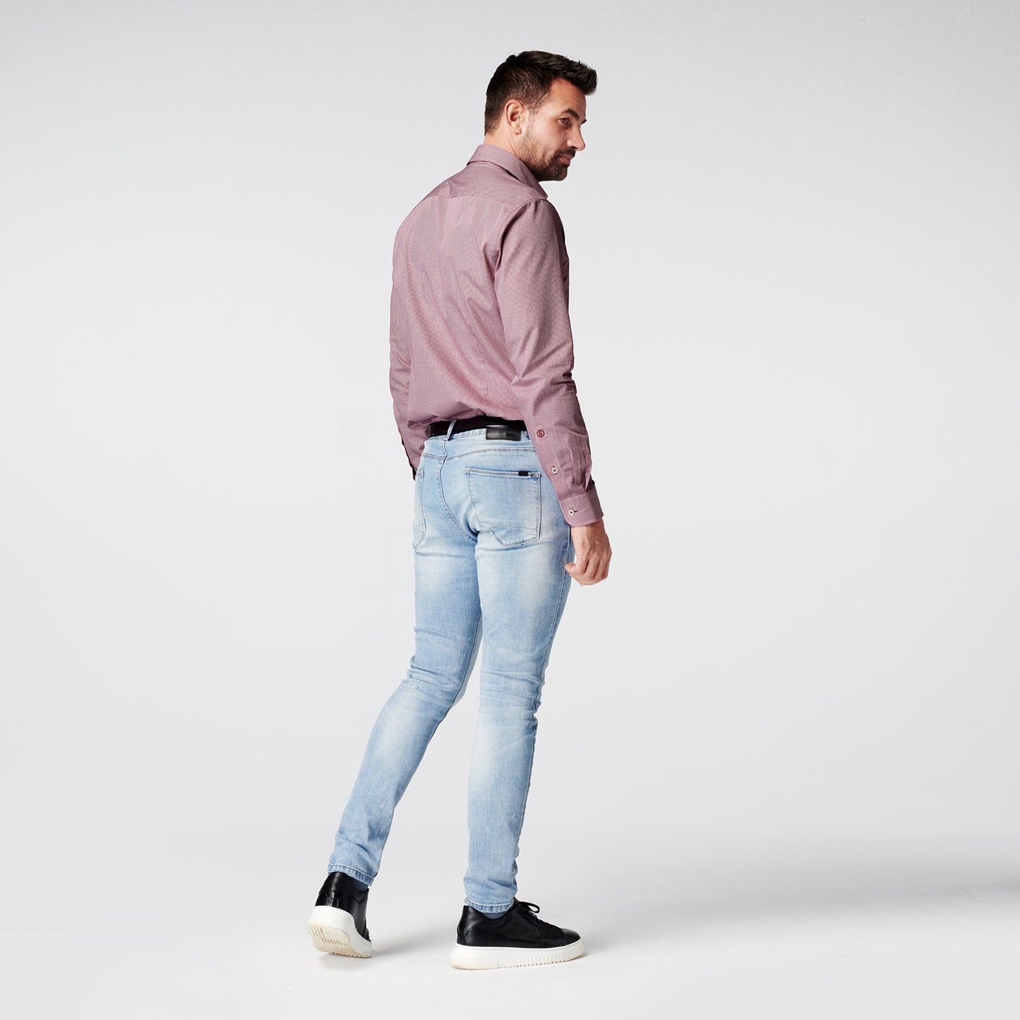Overhemd - Slim Fit - Checkered Red