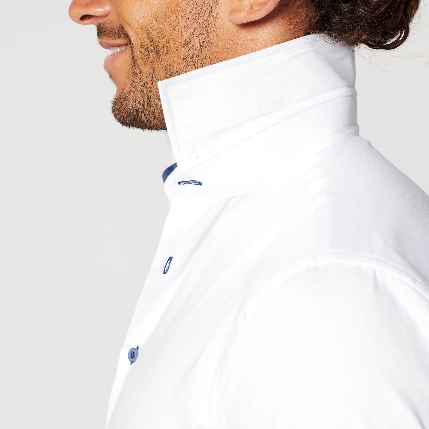Overhemd - Slim Fit - Circular White Contrast