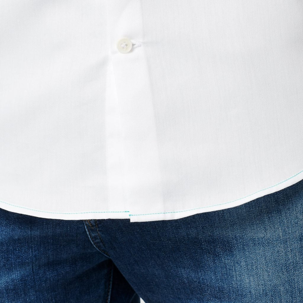 Shirt - Slim Fit - Circular White