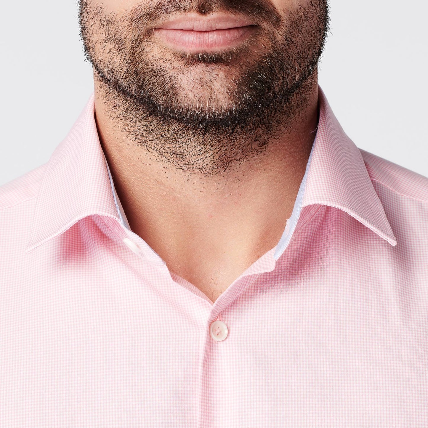 Overhemd - Slim Fit - Checkered Pink