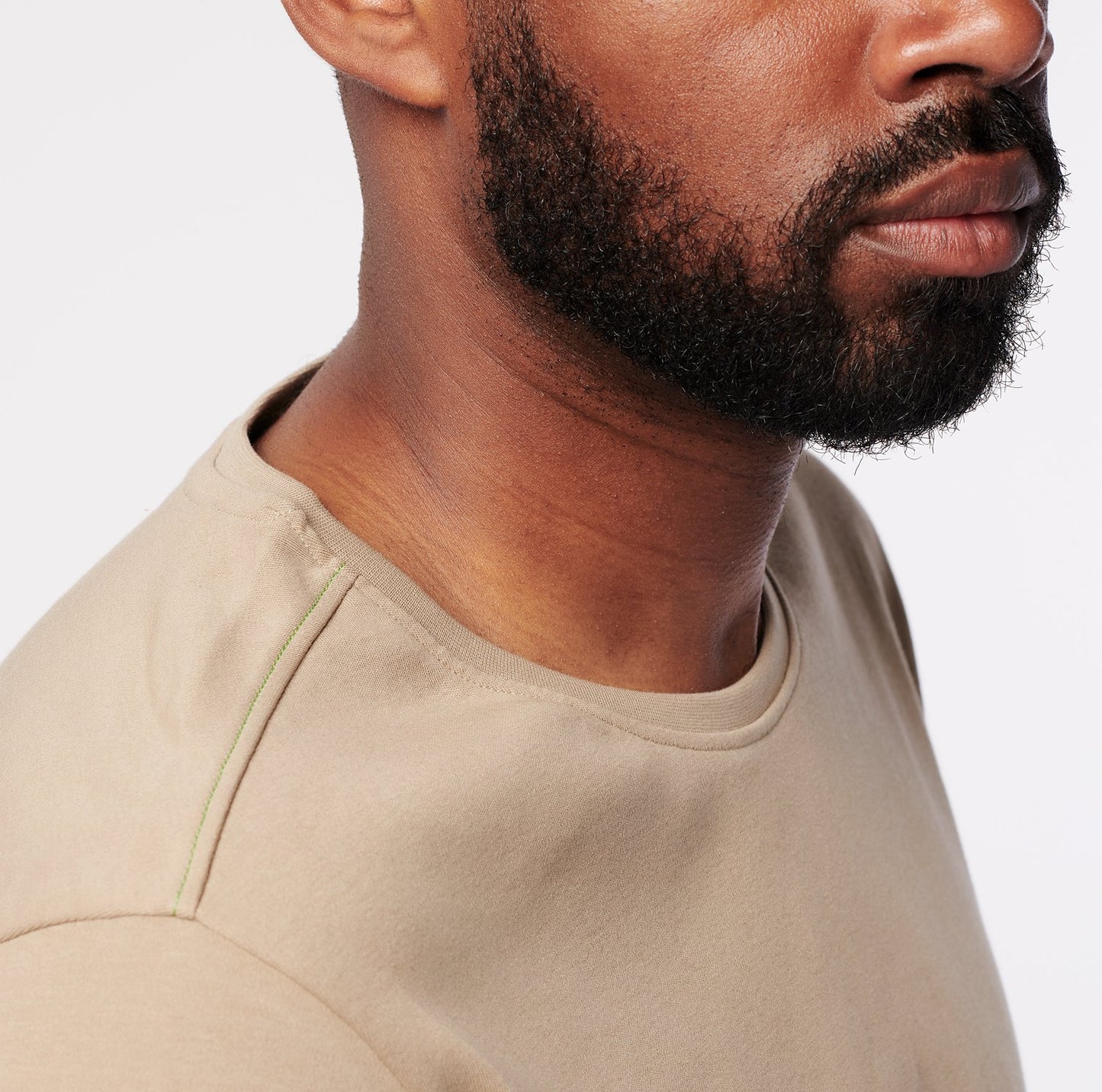 T-shirt - Earth - Round Neck - Sand