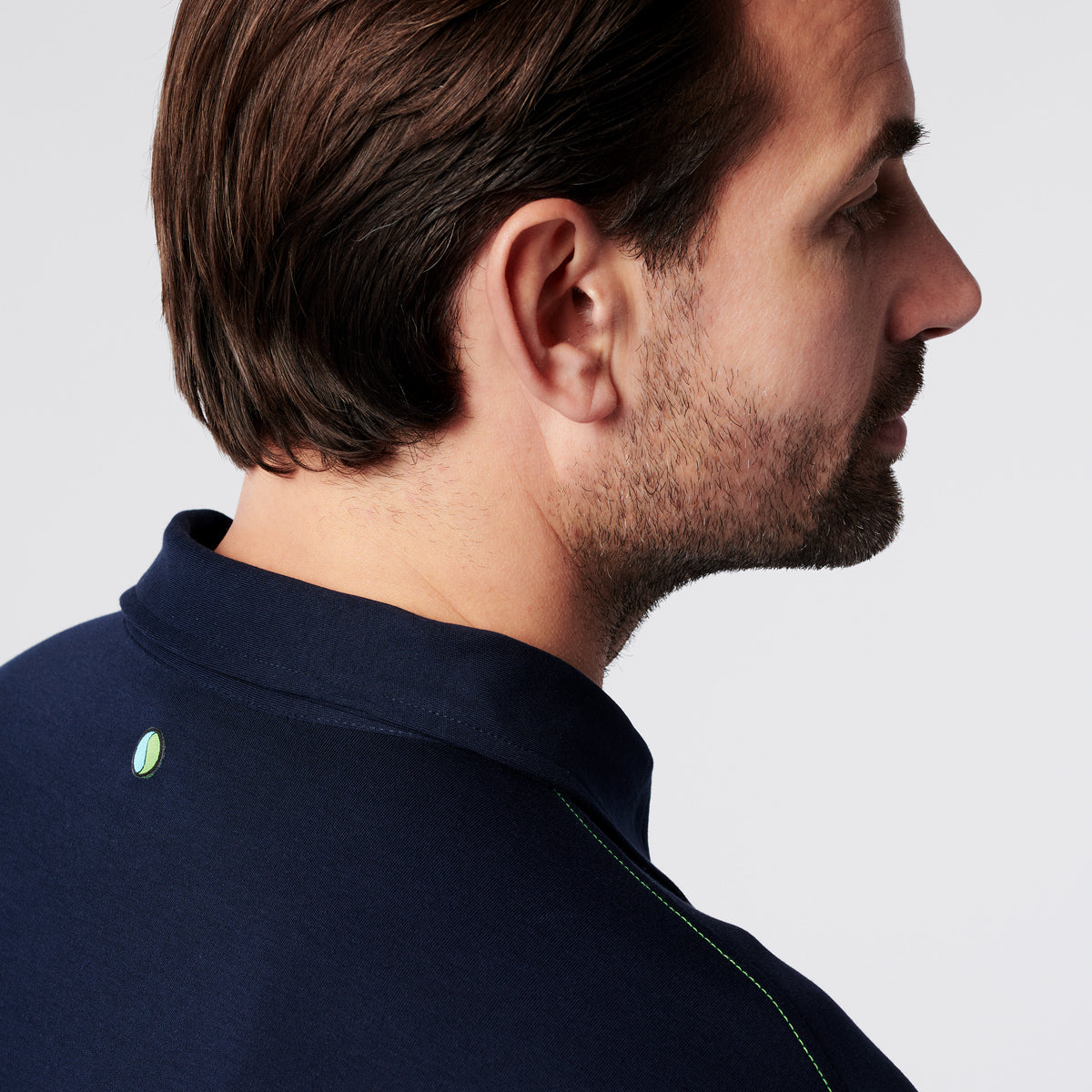 Longsleeve Polo - Navy