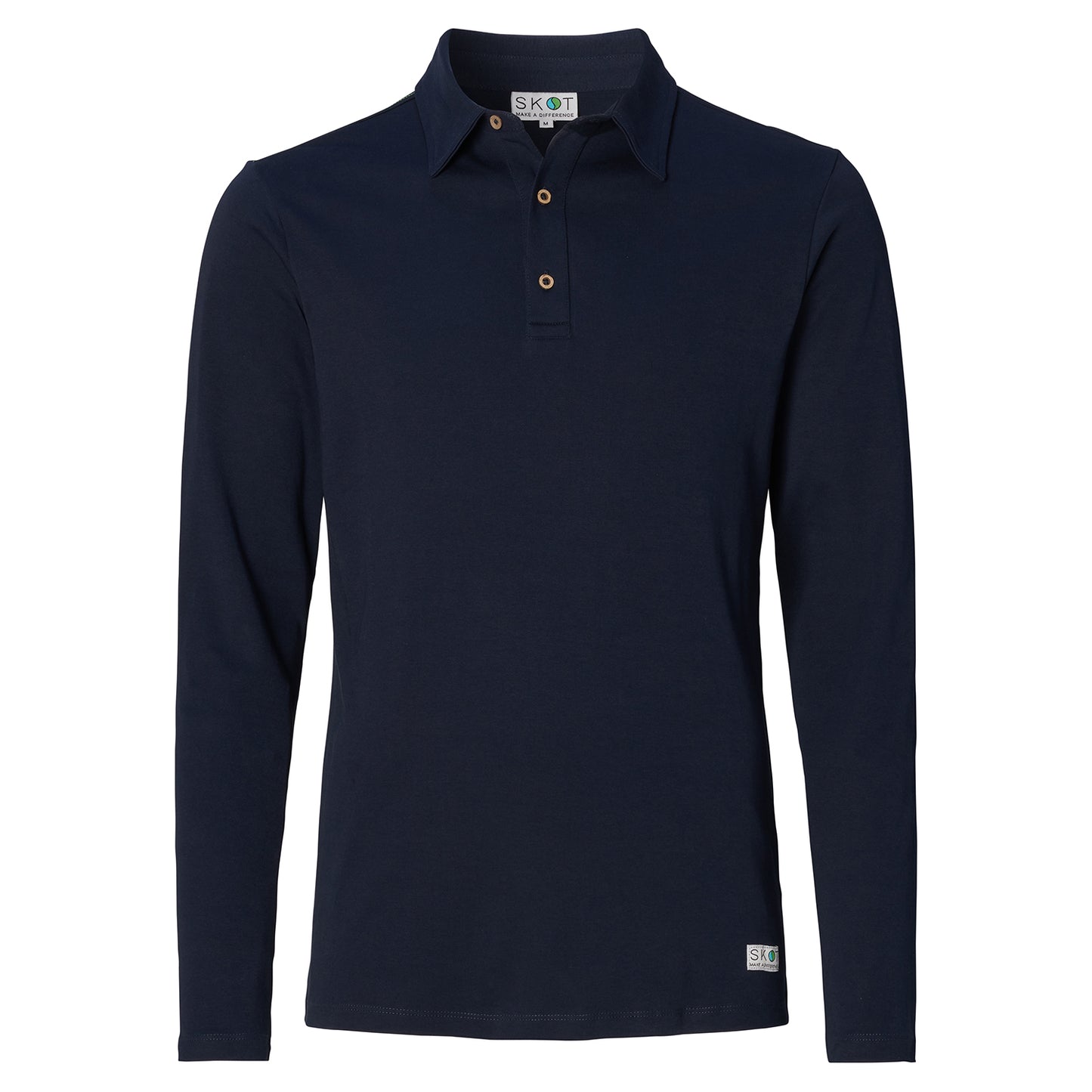 Longsleeve Polo - Navy