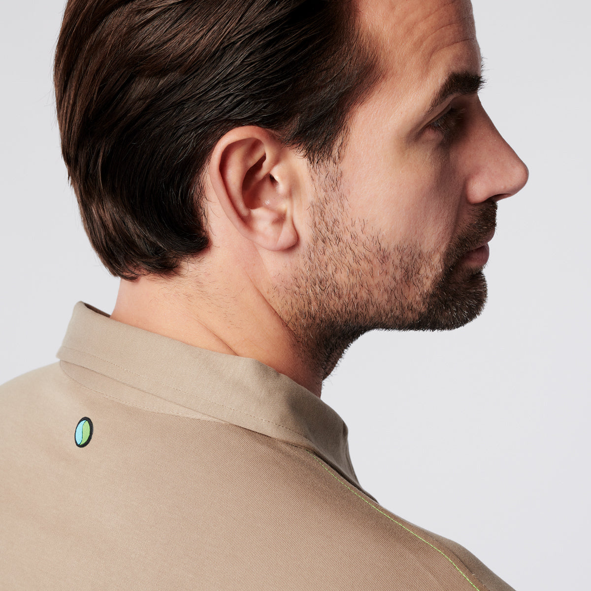 Longsleeve Polo - Sand