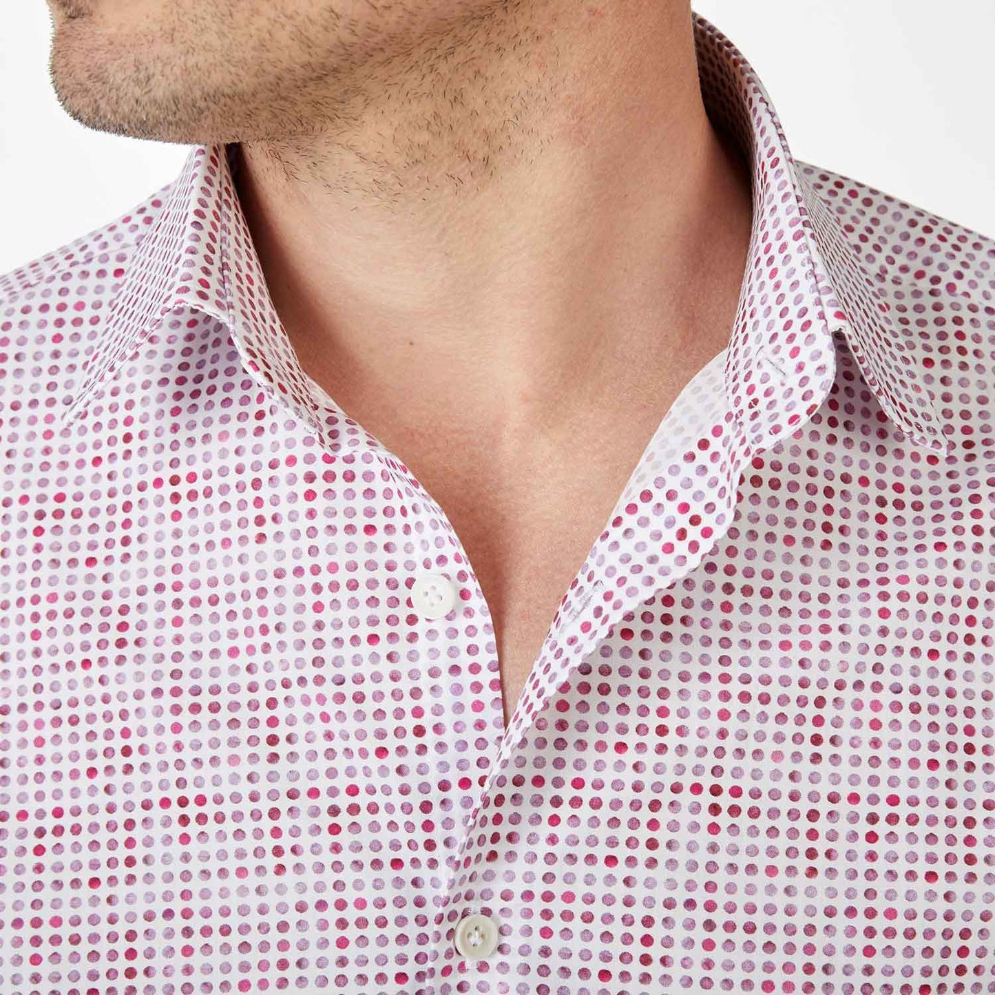 T-shirt White Deep V-neck Men | 2-pack | Slim Fit