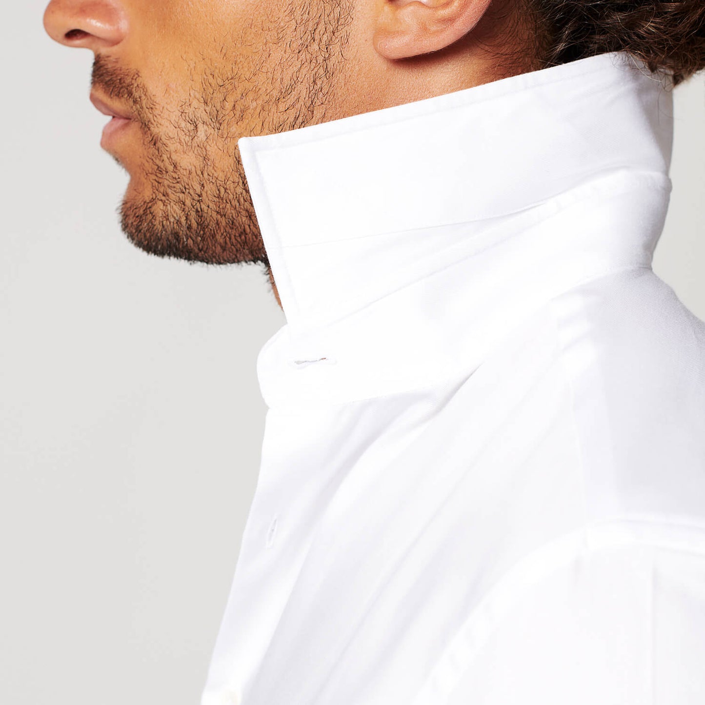 Shirt - Circular White - Regular Fit - Brest Pocket