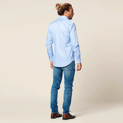 Shirt - Slim Fit - Circular Blue