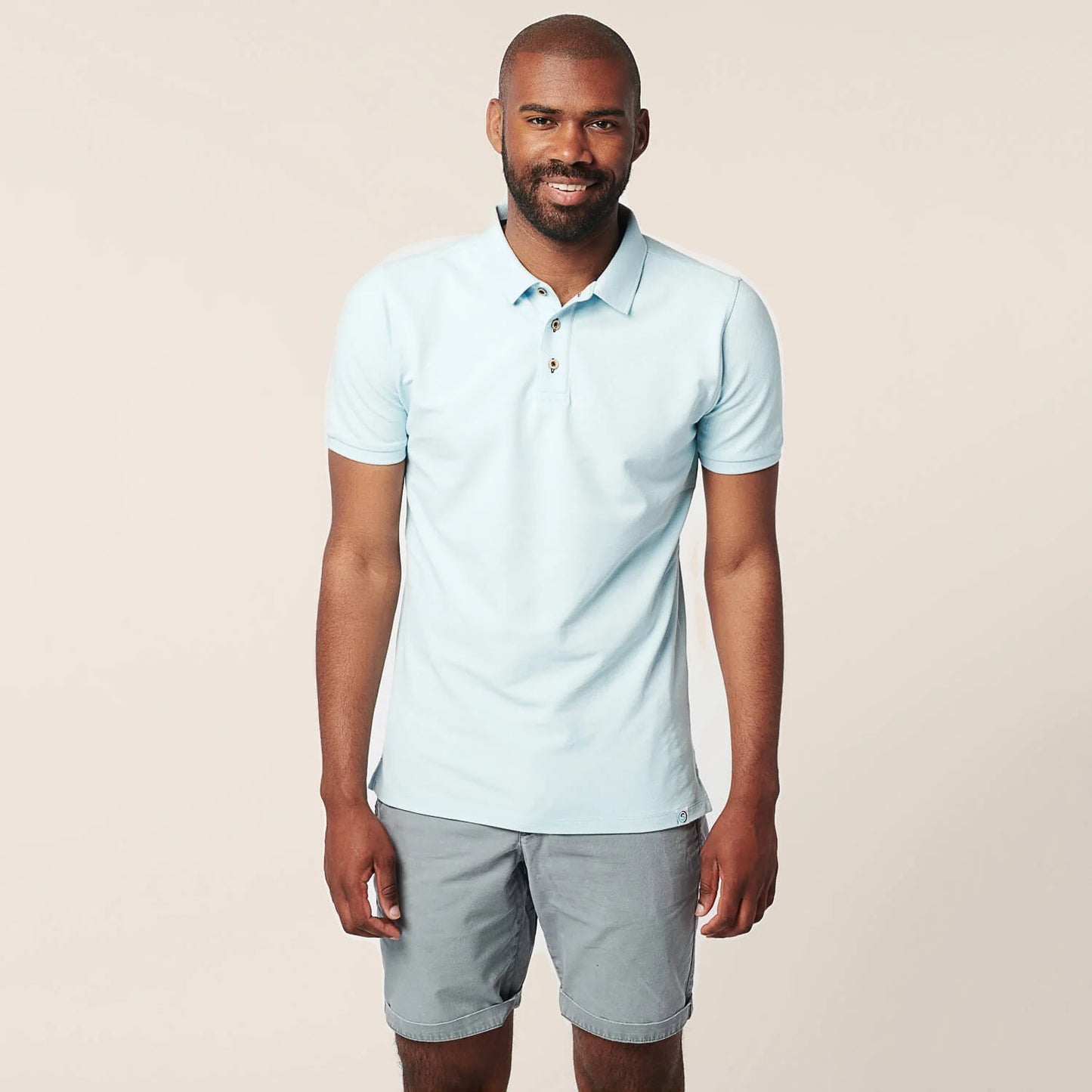 Polo - Sustainable - Crystal Blue