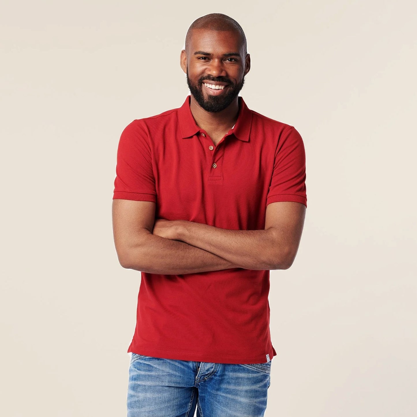 Polo - Sustainable - Ruby Red