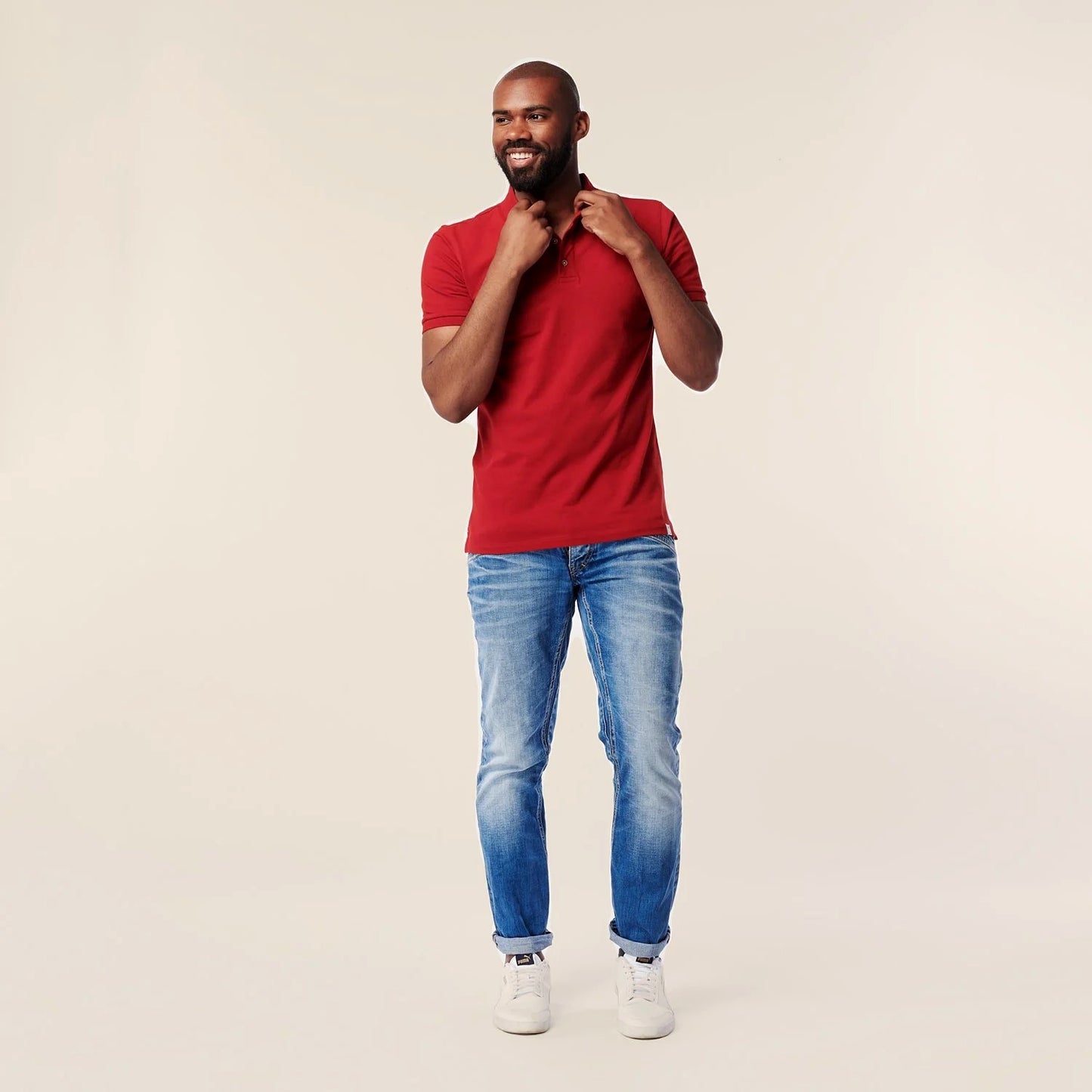 Polo - Sustainable - Ruby Red
