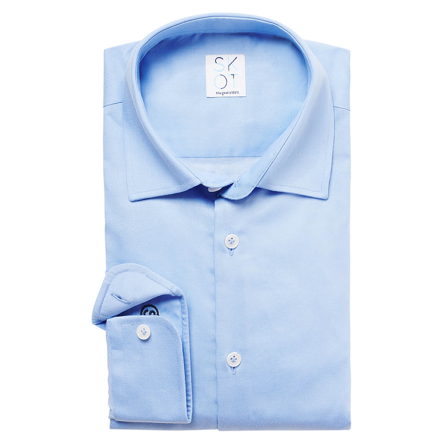 Shirt - Regular Fit - Circular Blue