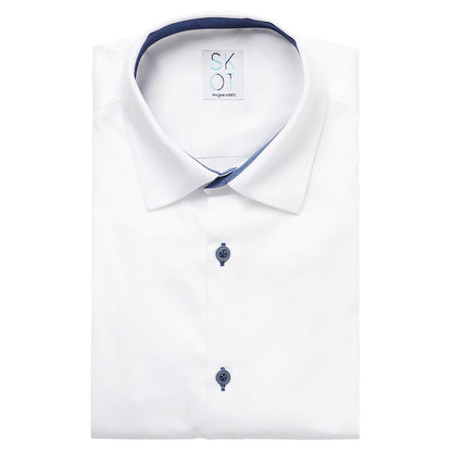 Shirt - Slim Fit - Circular White Contrast