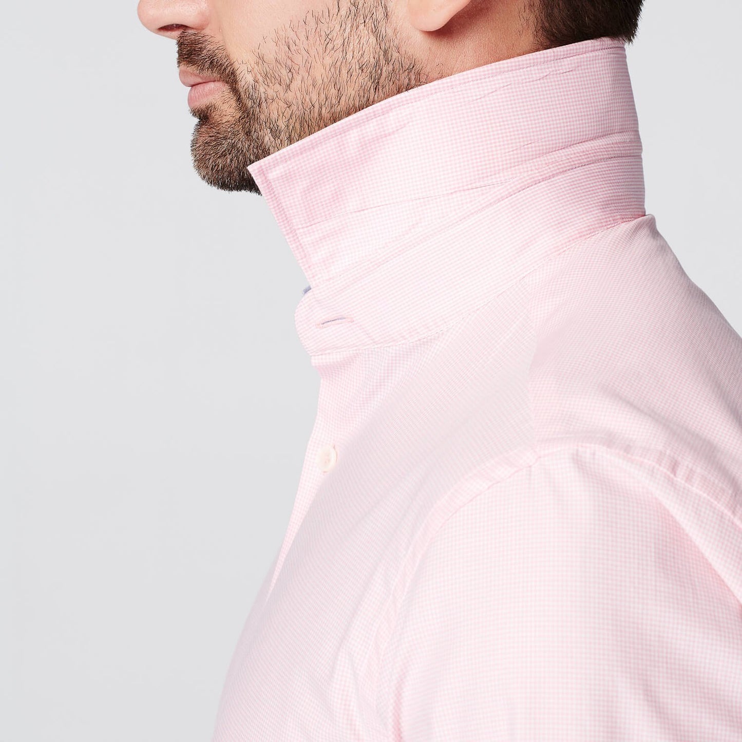 Overhemd - Slim Fit - Checkered Pink