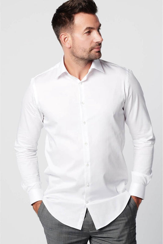 Shirt - Slim Fit - Serious White (Last stock)