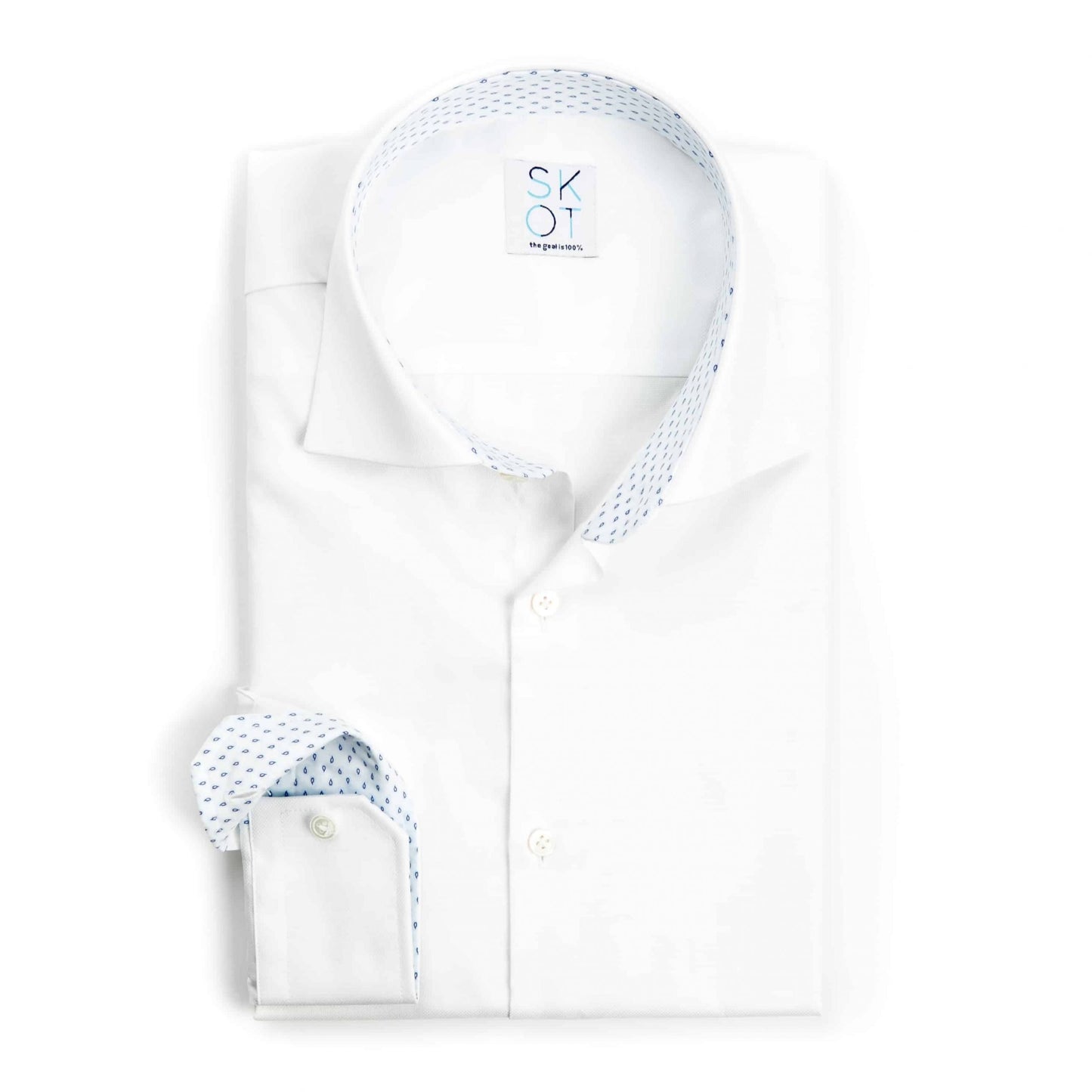 Shirt - Slim Fit - Serious White Contrast