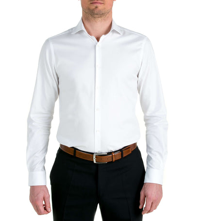 Shirt - Slim Fit - Serious White Oxford (last stock)