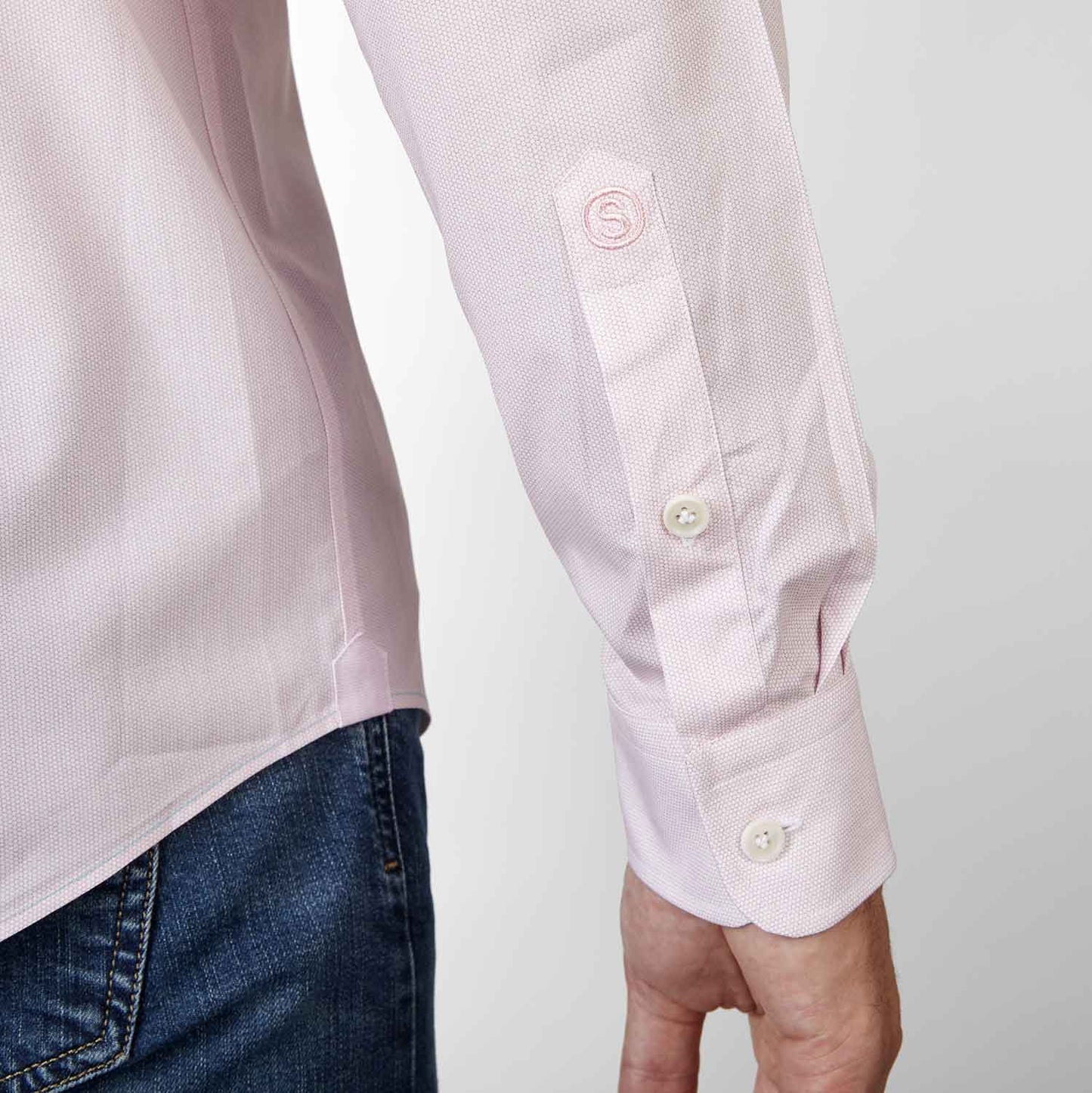 Overhemd - Slim Fit - Business Pink (laatste voorraad)