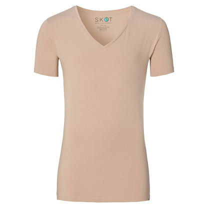 Onder T-shirt Onzichtbaar Diepe V-Hals Heren | 2-pack